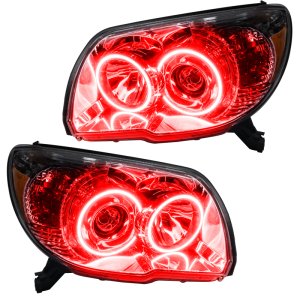 Toyota 4-Runner Headlight Halo Kit - ORACLE Lighting - Pre-Assembled LED - Red - `06-`09